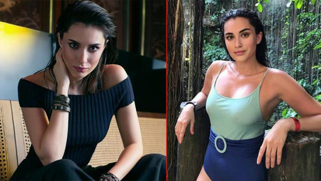 Bikinili fotoğraflarını paylaşan Hande Doğandemir kısa sürede binlerce beğeni aldı