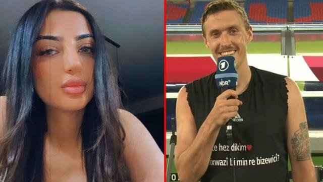 Futbolcu Max Kruse'nin Kürtçe evlilik teklifi ettiği Dilara Mardine'nin pozları gündem oldu