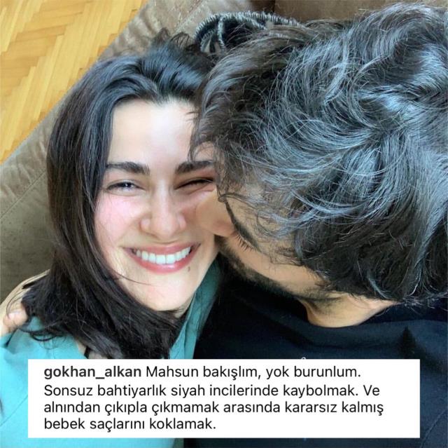 Gökhan Alkan aşka geldi! Sevgilisi Nesrin Nesrin Cavadzade'ye methiyeler düzdü