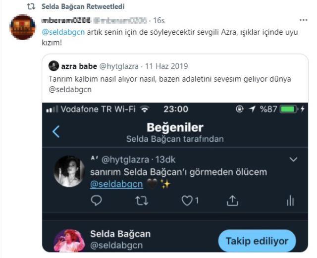 Canice öldürülen Azra Gülendam Haytaoğlu'ndan yürek sızlatan Selda Bağcan paylaşımı: Sanırım onu görmeden öleceğim