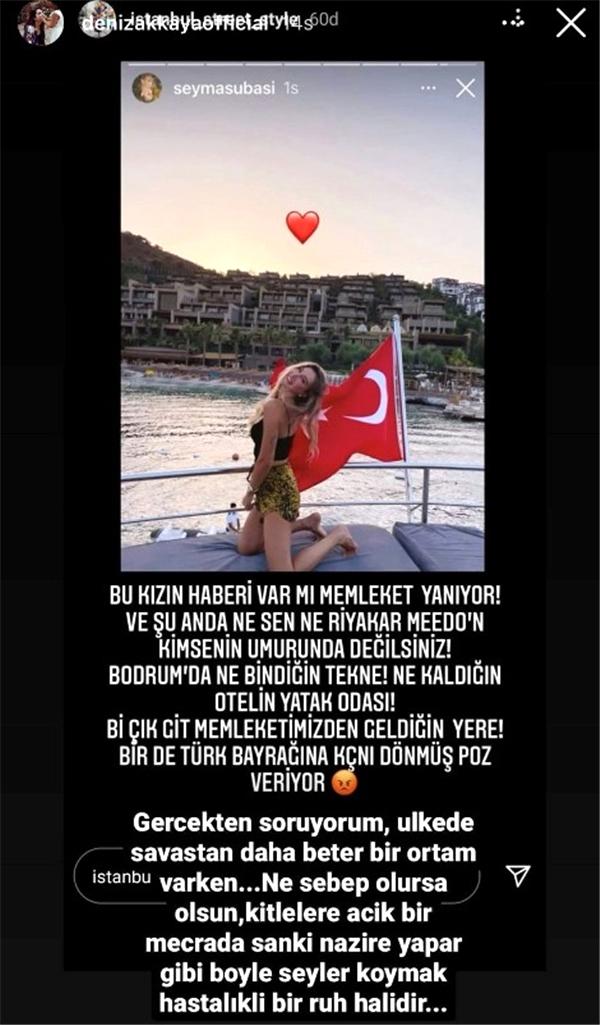 Deniz Akkaya'dan Şeyma Subaşı'na zehir zemberek sözler!