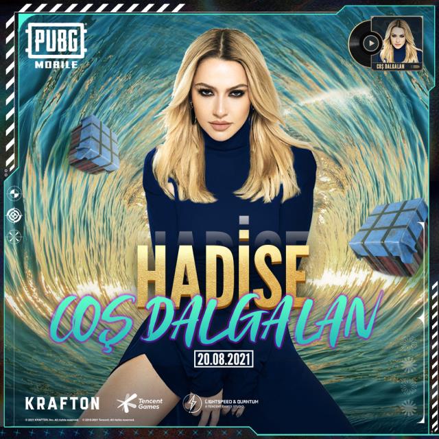 Hadise, PUBG Mobile'a özel şarkı yaptı