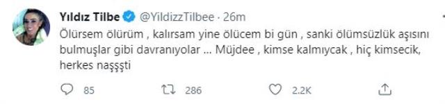 Şarkıcı Yıldız Tilbe aşı konusunda görüş beyan etti! Takipçilerinden tepki yağdı