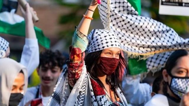 Instagram'dan Bella Hadid'e Filistin sansürü