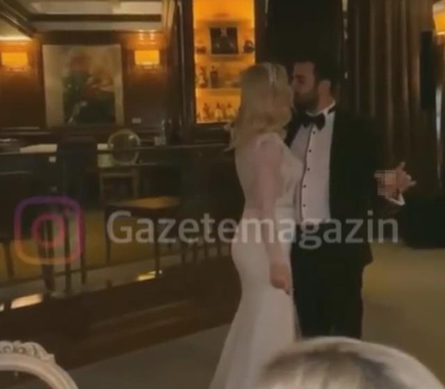 Sessiz sedasız evlenen Seda Sayan ve Çağlar Ökten'in öpüşme videosu ortaya çıktı