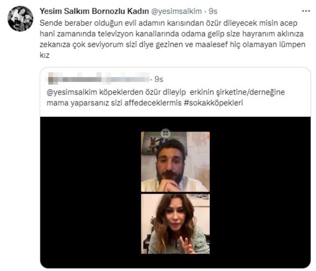 Yeşim Salkım'da kendisini eleştiren Aynur Aydın'a olay yaratacak sözler: Beraber olduğun evli adamın karısından özür dile