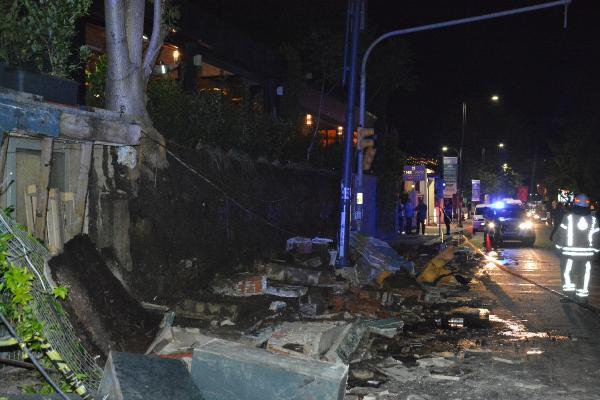 Somer Sivrioğlu'nun 3 ay önce devraldığı lüks restoranın istinat duvarı çöktü: 1 ölü, 1 yaralı