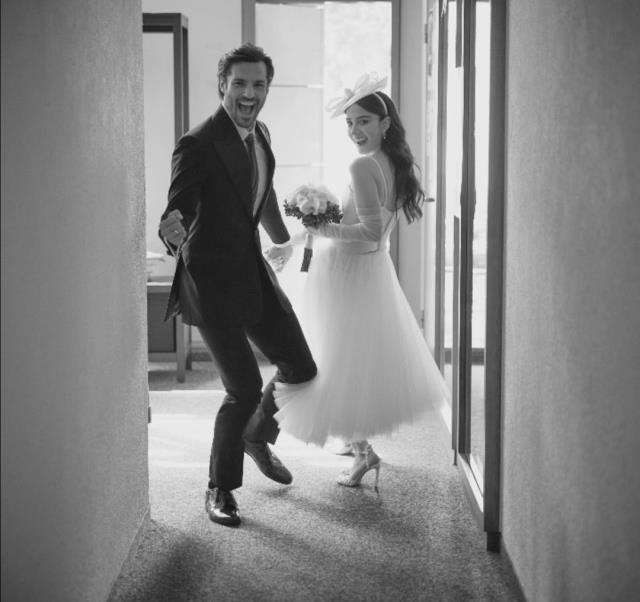 7 yıldır birlikte olan Serkan Çayoğlu ve Özge Gürel çifti evlendi