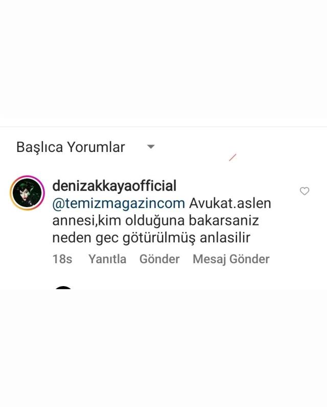 Instagram yorumu ortalığı karıştırdı! Deniz Akkaya ve Gülşen'in avukatı birbirine girdi