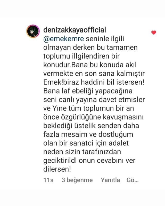 Instagram yorumu ortalığı karıştırdı! Deniz Akkaya ve Gülşen'in avukatı birbirine girdi