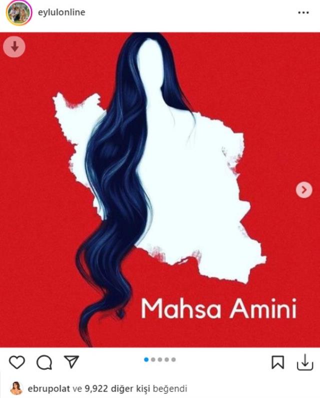 Dövülerek öldürülen Mahsa Amini herkesin yüreğini yaktı! Ünlü isimlerden dikkat çeken paylaşım