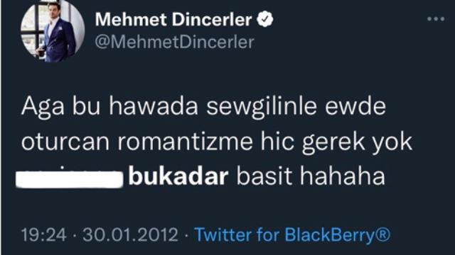 Mehmet Dinçerler'in eski tweet'leri ortalığı karıştırdı! Tepkilerin ardında sosyal medya hesabını kapattı