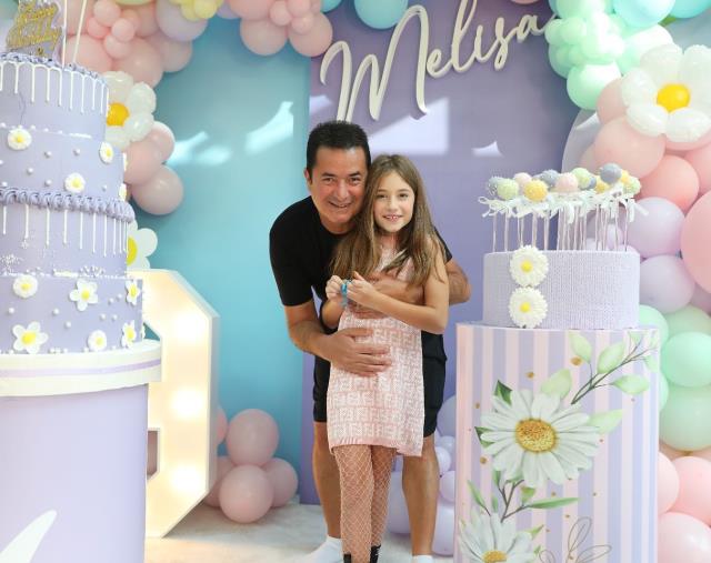 Acun Ilıcalı'nın kızı Melisa 9 yaşına girdi, doğum gününde giydiği elbisenin fiyatı dikkat çekti