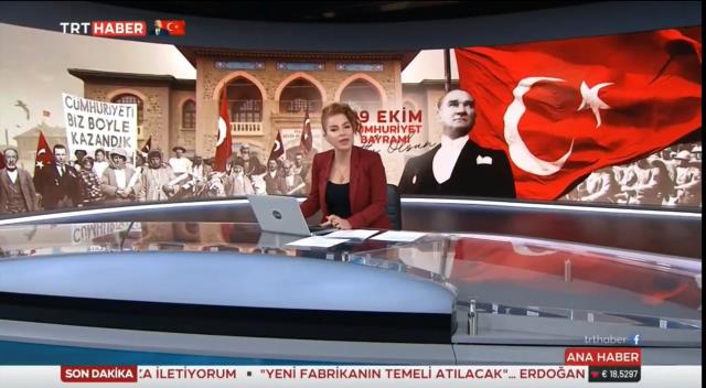 TRT'de spikerin yayın akışı dışındaki sözleri gündem oldu: Atatürk bizi ümmet olmaktan çıkardı