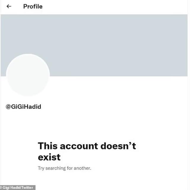 Dünyaca ünlü model Gigi Hadid 'Nefret çöplüğüne döndü' diyerek Twitter hesabını sildi