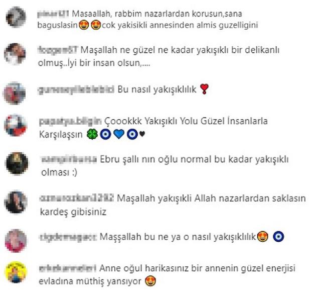 Ebru Şallı 18 yaşındaki oğluyla fotoğrafını paylaştı, her gören aynı yorumu yaptı: Bu nasıl yakışıklılık
