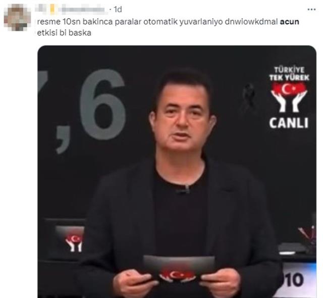 Türkiye Tek Yürek kampanyasında gelen bağışları katlayan Acun Ilıcalı, Twitter'da gündem oldu