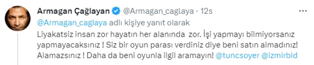 Armağan Çağlayan, gösteri sonrası İzmir Belediyesi'yle yaşadıklarına öfke kustu: Para verdiniz diye beni satın alamazsınız