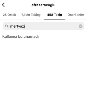 Afra Saraçoğlu kendisini tek kalemde silen eski aşkı Mert Yazıcıoğlu'nu Instagram'dan takip etmeyi bıraktı