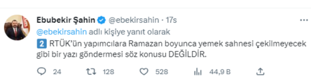 Emre Kınay'ın bomba iddiasına RTÜK Başkanı'ndan jet hızında yalanlama: Çaresizce iftiraya başvurdu