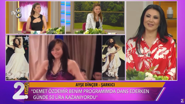 Ankaralı Ayşe, yıllar önce arkasında dans ederek ünlenen Demet Özdemir'in haftalık kazancını söyledi