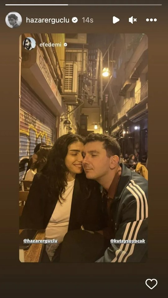 Hazar Ergüçlü, yeni sevgilisiyle fotoğraf paylaştı