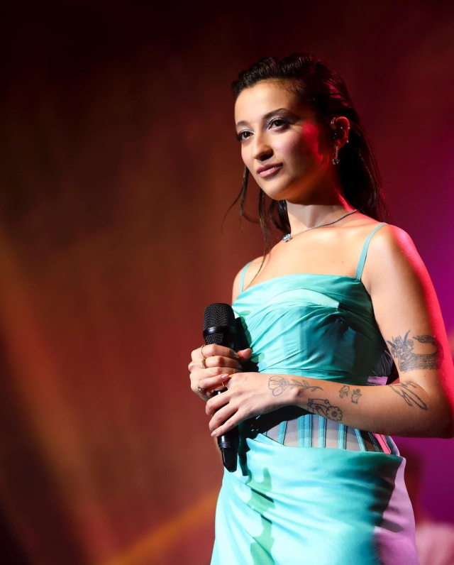 Ödül konuşmasındaki sözleri tepki çeken Melike Şahin'in Bursa konseri iptal edildi