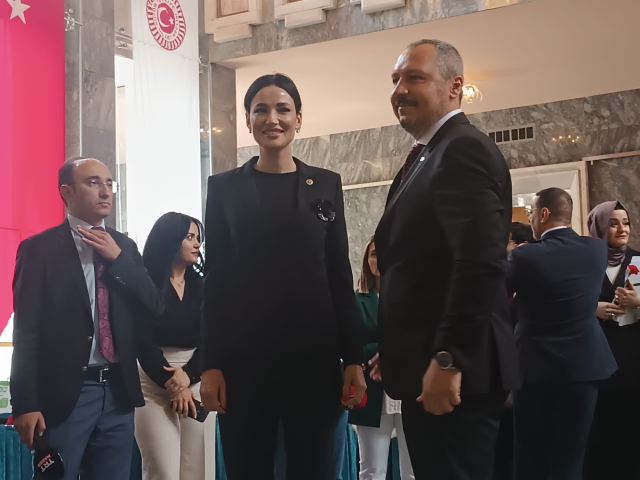 Türkiye Güzeli Seda Sarıbaş, milletvekilliği kaydını yaptırdı