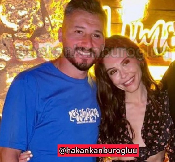 Oyuncu Dilara Aksüyek, gönlünü futbolcu Cenk Şahin'e kaptırdı