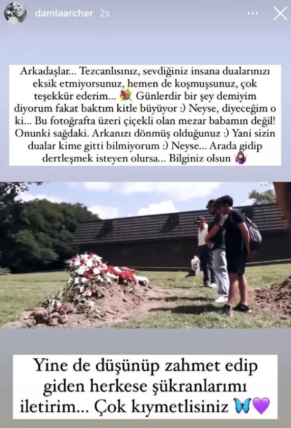Erkin Koray'ın hayranları mezarı karıştırdı! Damla Koray'dan uyarı gecikmedi: Arkanızı döndüğünüz mezar babamın