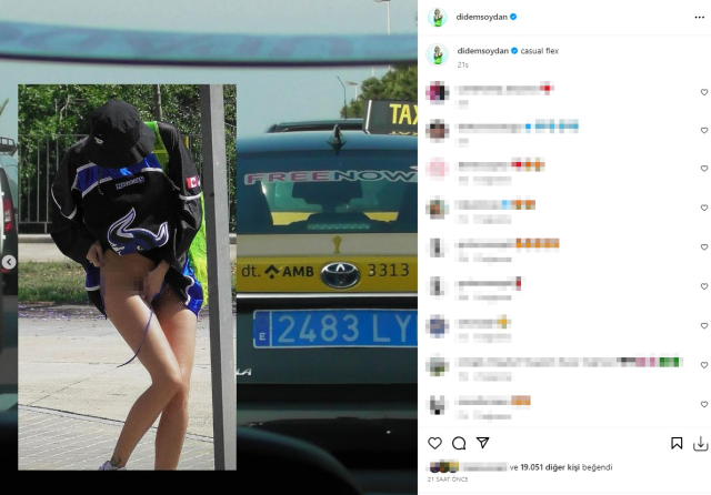 Sınır tanımayan Didem Soydan, sokak ortasında ipi çözülen bikinisini bağladı