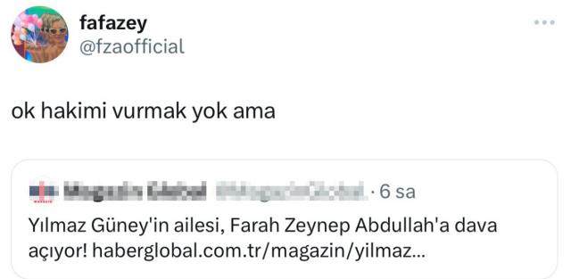 İlyas Salman'dan Yılmaz Güney sözlerinden dolayı davalık olan Farah Zeynep Abdullah'a destek