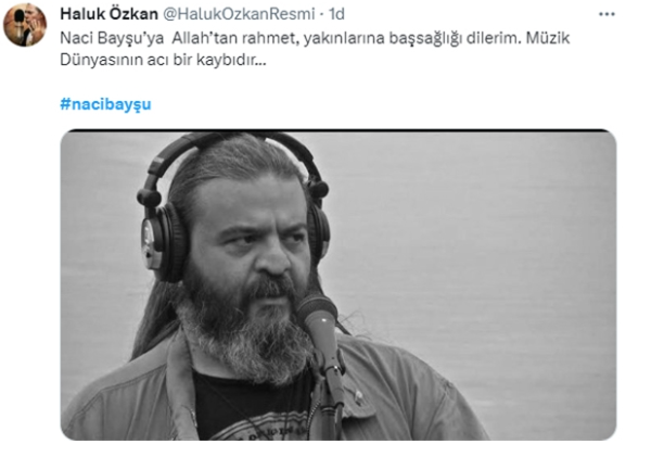Ünlü müzisyen ve prodüktör Naci Bayşu hayatını kaybetti