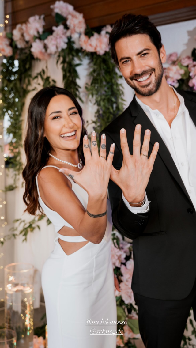 Ünlü Şarkıcı Melek Mosso evleniyor! Aynı gün hem nişan hem kına yaptı
