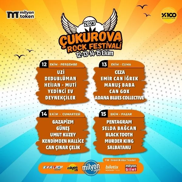 Bugün başlayacak olan Çukurova Rock Festivali, Adana Valiliği tarafından iptal edildi