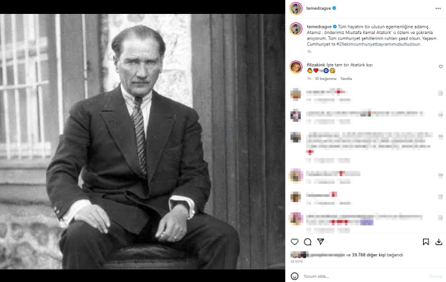 Ünlü isimler, Atatürk'ü vefatının 85. yıl dönümünde anıyor