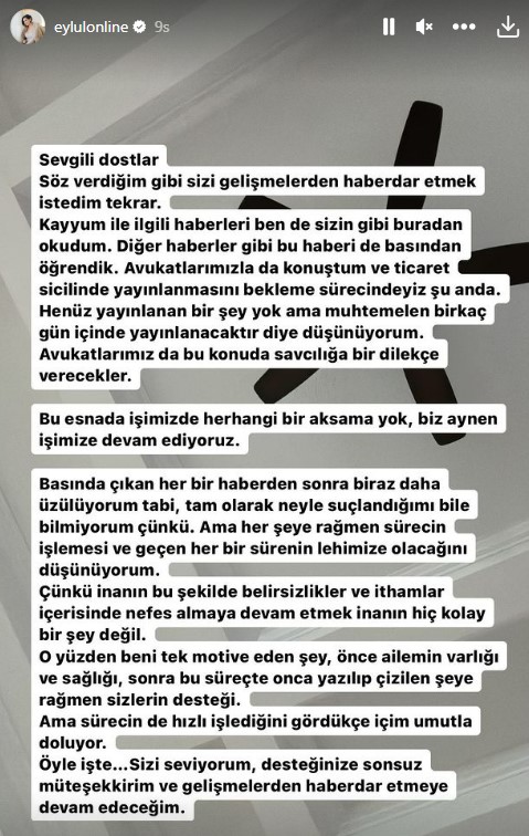 Şirketine kayyum atanan Eylül Öztürk: Haberi basından öğrendik, suçumuzu bilmiyorum