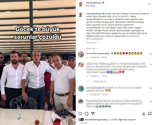 Erkan Petekkaya 'Bilmediğiniz şeyler dönüyor' deyip Erdoğan'dan yardım istemişti! Sorun saatler içinde çözüldü