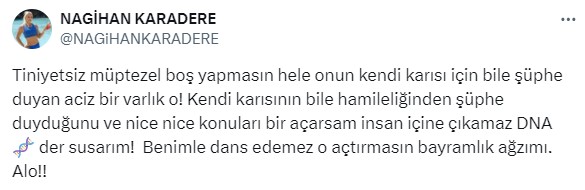 Yunus Emre ve Nagihan Karadere arasında büyük kavga! Hakaret ve tehditler havada uçuşuyor