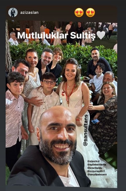 Hasan Can Kaya'nın eski sevgilisi Sultan San evlendi