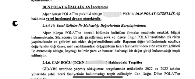 Polat çifti hakkında merakla beklenen MASAK ana raporu ortaya çıktı