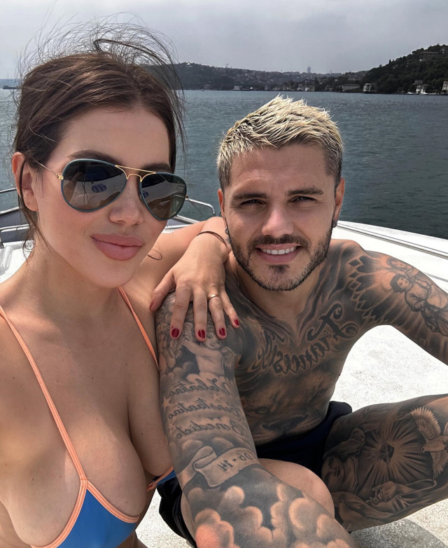 Sınır tanımayan Wanda Nara, Mauro Icardi'yle banyodan çırılçıplak video paylaştı