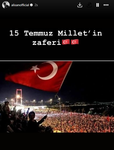 Ünlülerden, 15 Temmuz Demokrasi ve Milli Birlik Günü mesajları