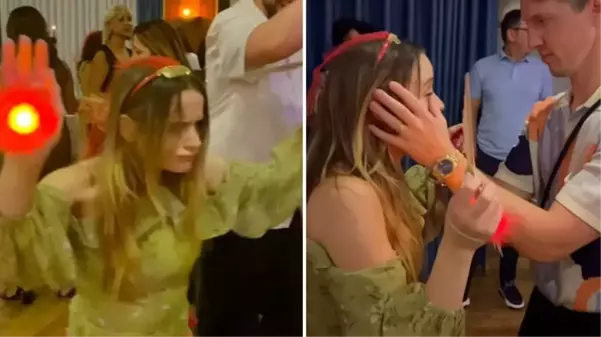 ABD'li oyuncu Joey King'in kardeşi Türkiye'ye gelin geldi! Kına gecesinde hem oynadı hem ağladı