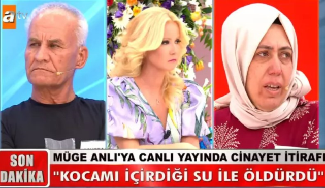 Müge Anlı boy boy yayınladı! Cinayeti itiraf eden kadının 'Kocamı öldürdü' dediği adamla sarmaş dolaş pozları çıktı